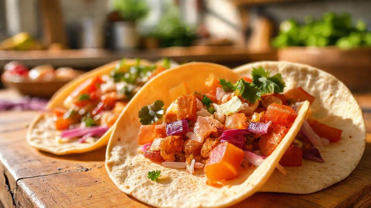 Tortillas cálidas, familia feliz, comida saludable