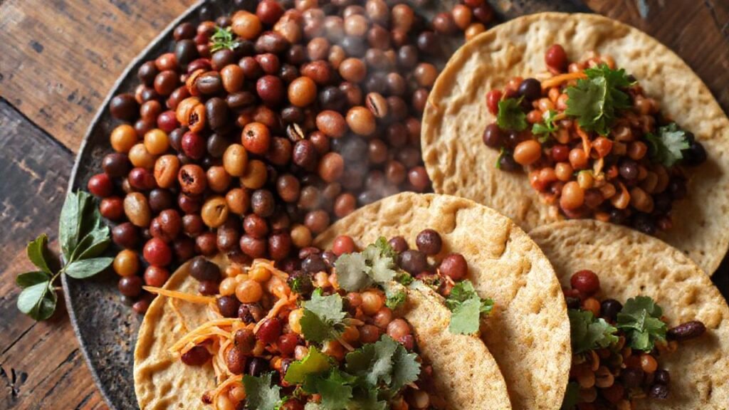 Frijoles veganos