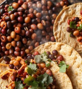 Frijoles veganos