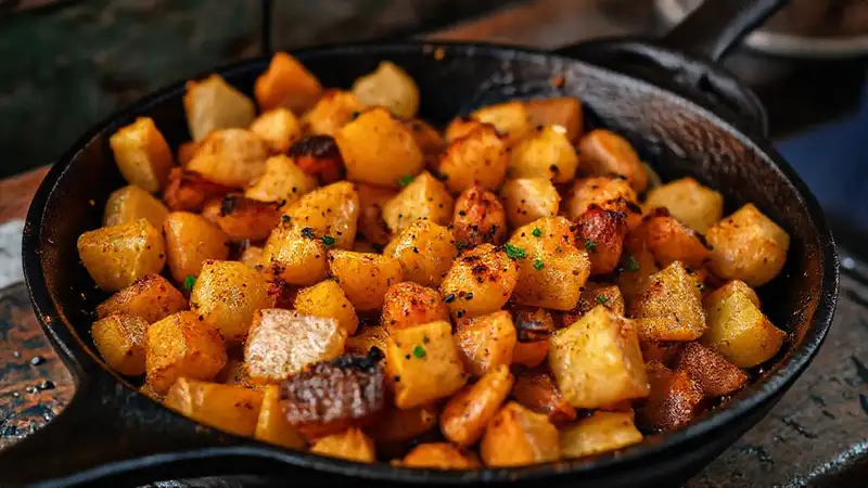 Patatas chispeantes
