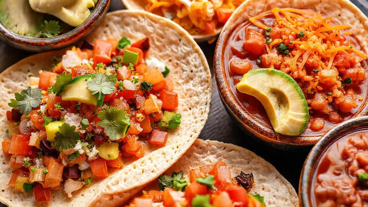 Tortillas coloridas, deliciosas y bien fotografiadas