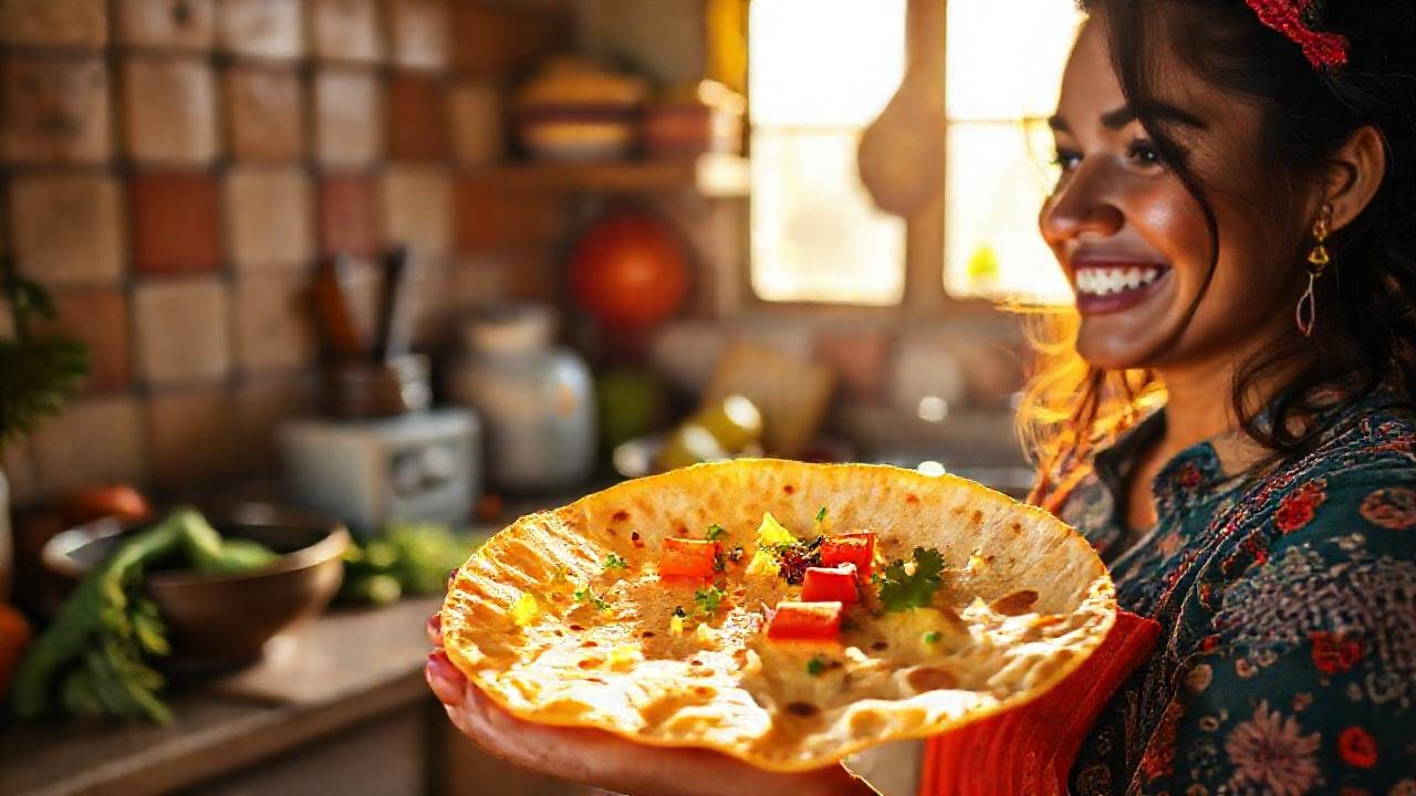 Un desayuno mexicano vibrante y cálido