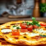 Una tortilla española vibrante y apetitosa