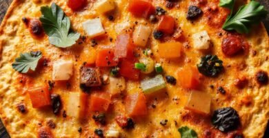 Tortilla española vegana