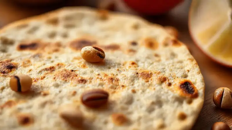 Tortilla artesanal, textura suave y cálida
