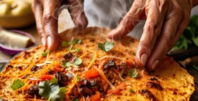 Fotografía culinaria apetitosa y vibrante