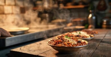 Una cocina cálida sirve tortillas reconfortantes