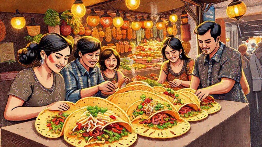 Tortillas tradicionales se reinventan en color