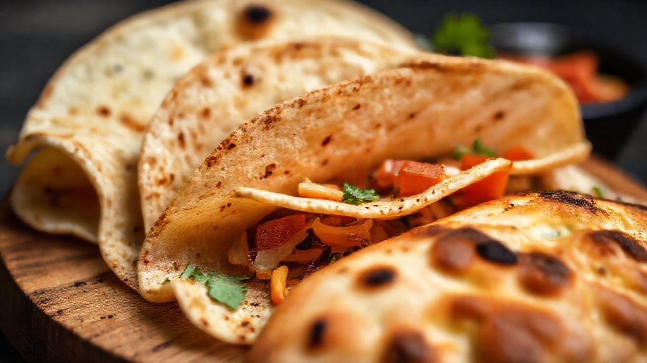 Tortillas y pan contrastan en luz