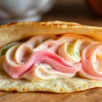 Tortilla dorada y deliciosa