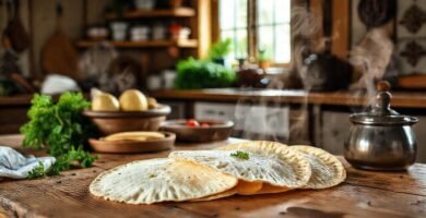 Una cocina finlandesa cálida y rústica