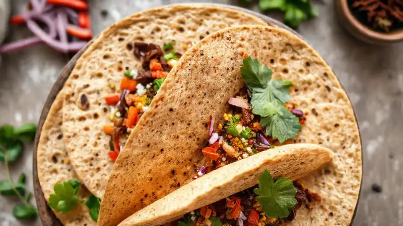 Tortillas de chía veganas