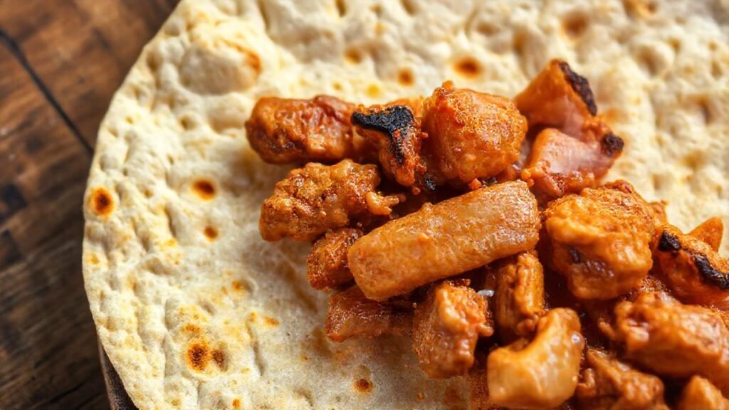Tortilla dorada y jugosa