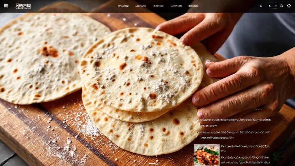 Receta de tortillas caseras