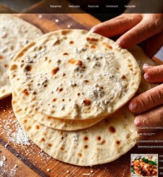 Receta de tortillas caseras