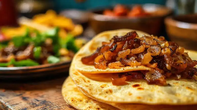 Tortillas caramelizadas: un placer mexicano cálido