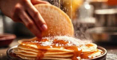 Tortillas brillantes y dulces