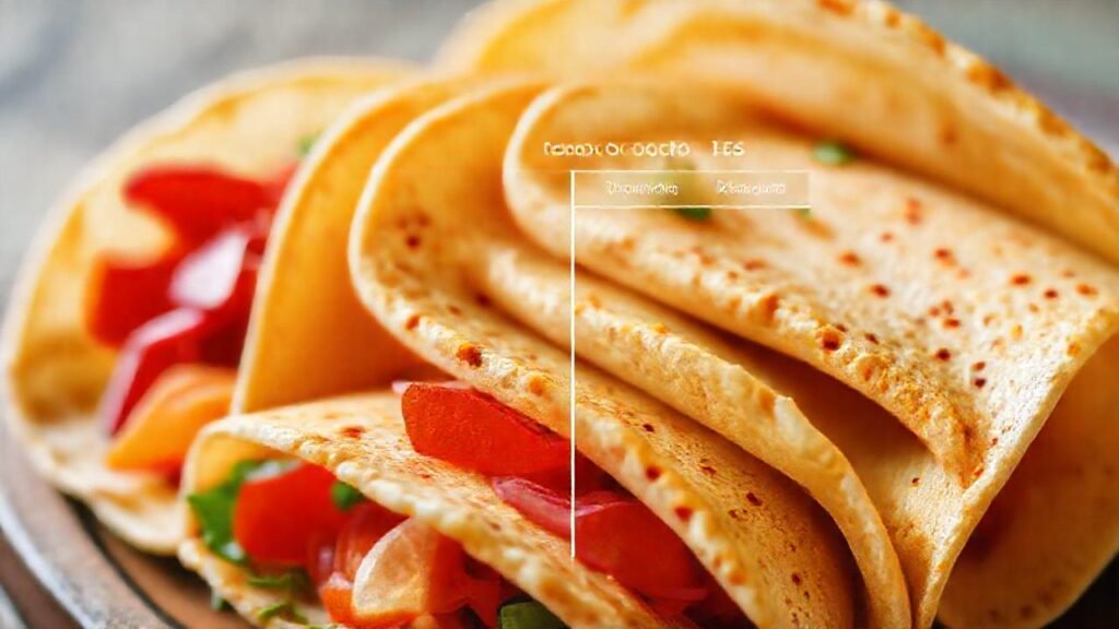 Tortillas saludables: infografía atractiva y luminosa