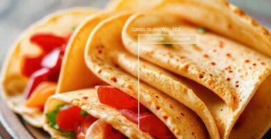 Tortillas saludables: infografía atractiva y luminosa