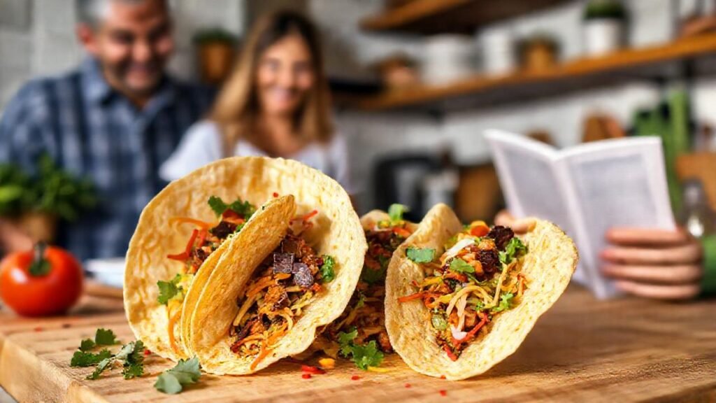Tortillas veganas evocan una familia feliz