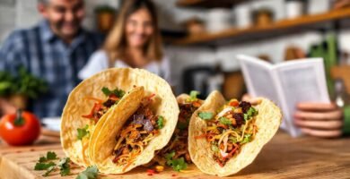 Tortillas veganas evocan una familia feliz