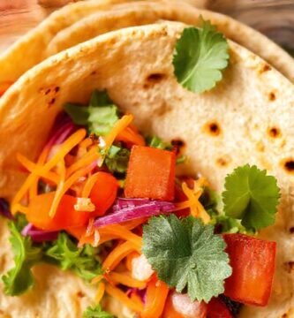 Tortillas veganas frescas