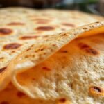 Tortilla tradicional: textura