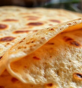 Tortilla tradicional: textura