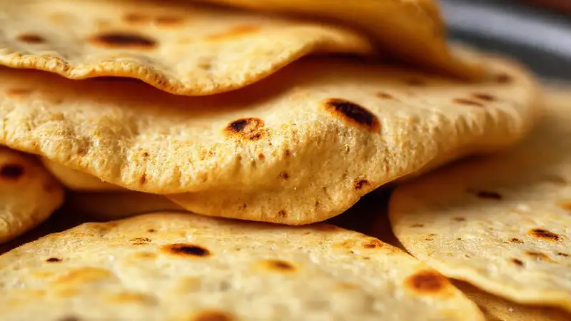 Tortillas artesanales, texturas y luces cálidas
