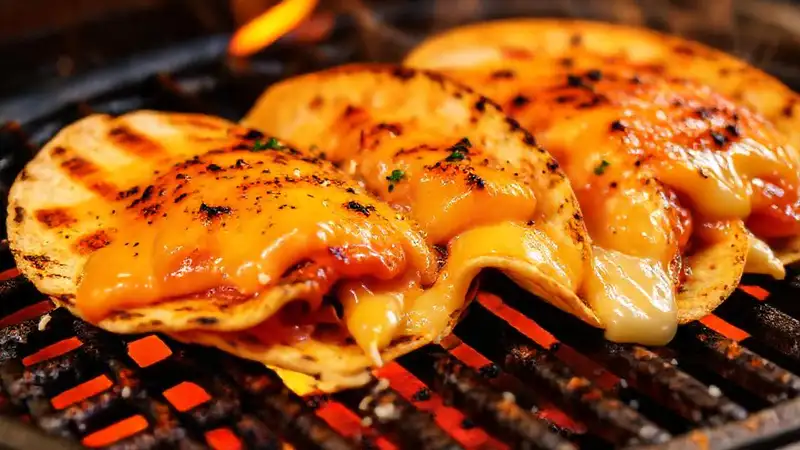 Quesadillas a la parrilla