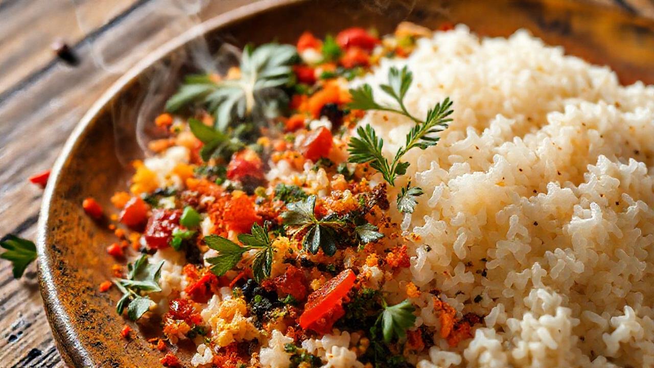 Una comida vegana, cálida y apetecible