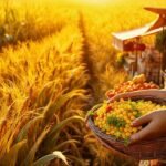 Campesinos ofrecen abundantes productos frescos