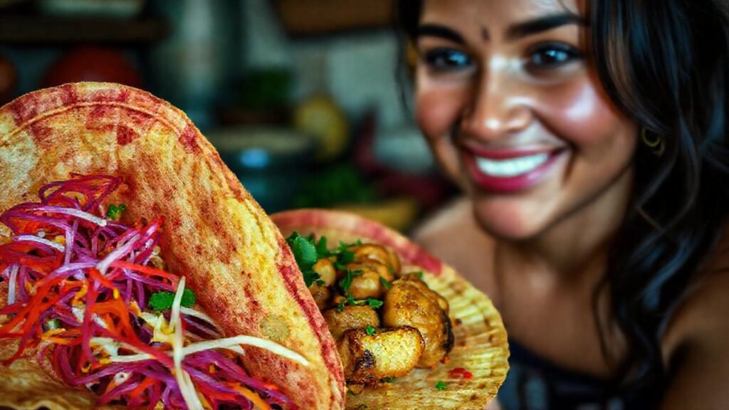 Tortillas doradas invitan a una receta cálida