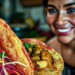 Tortillas doradas invitan a una receta cálida
