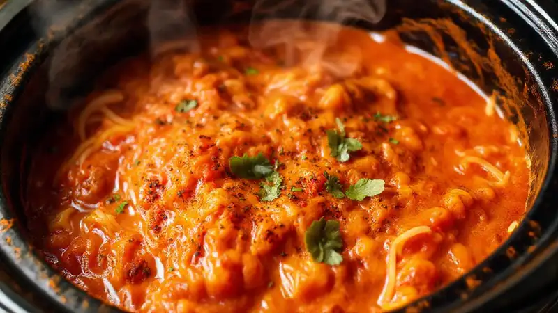 Menemen cocido, lento y apetitoso