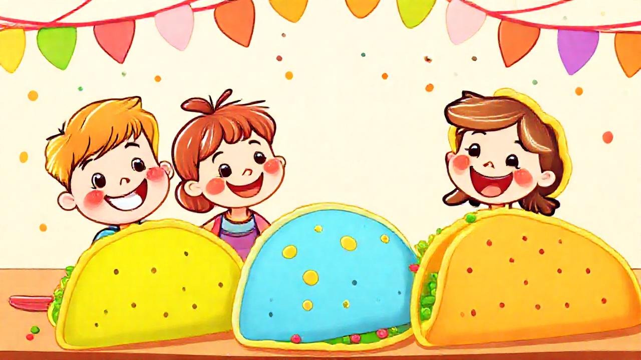 Tortillas coloridas traen alegría a la fiesta