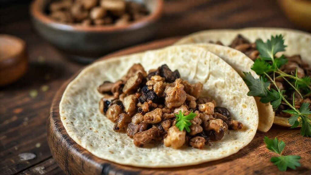 Tortillas veganas: un bocado apetitoso y colorido