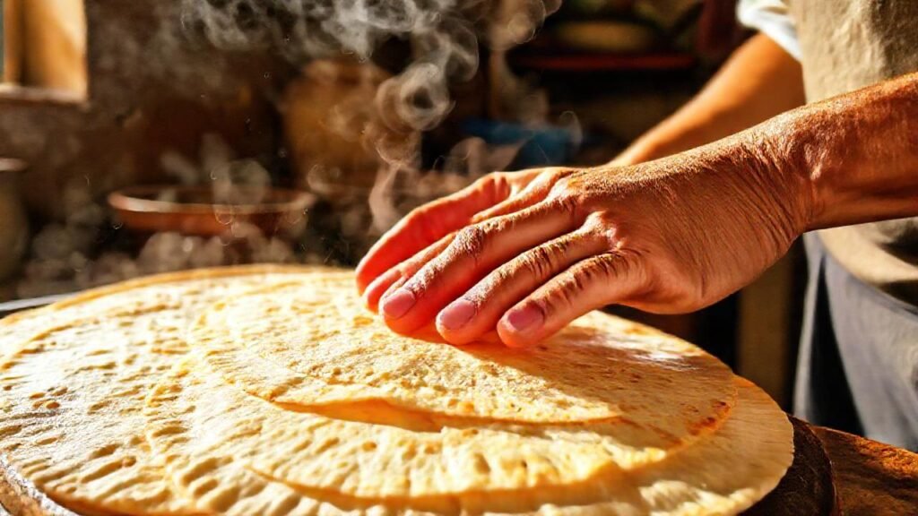 Tortillas recién hechas