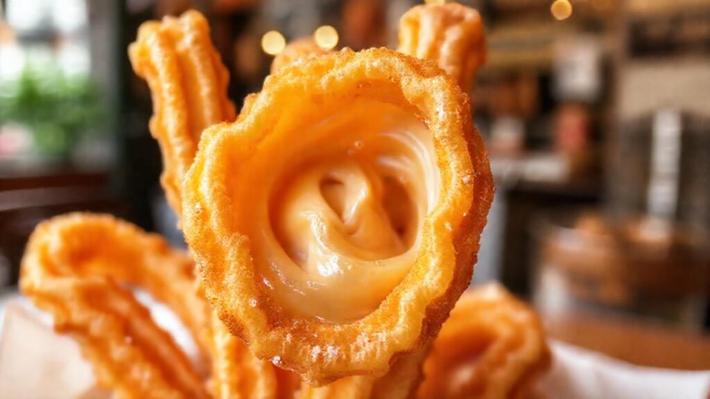 Churros dorados
