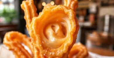 Churros dorados