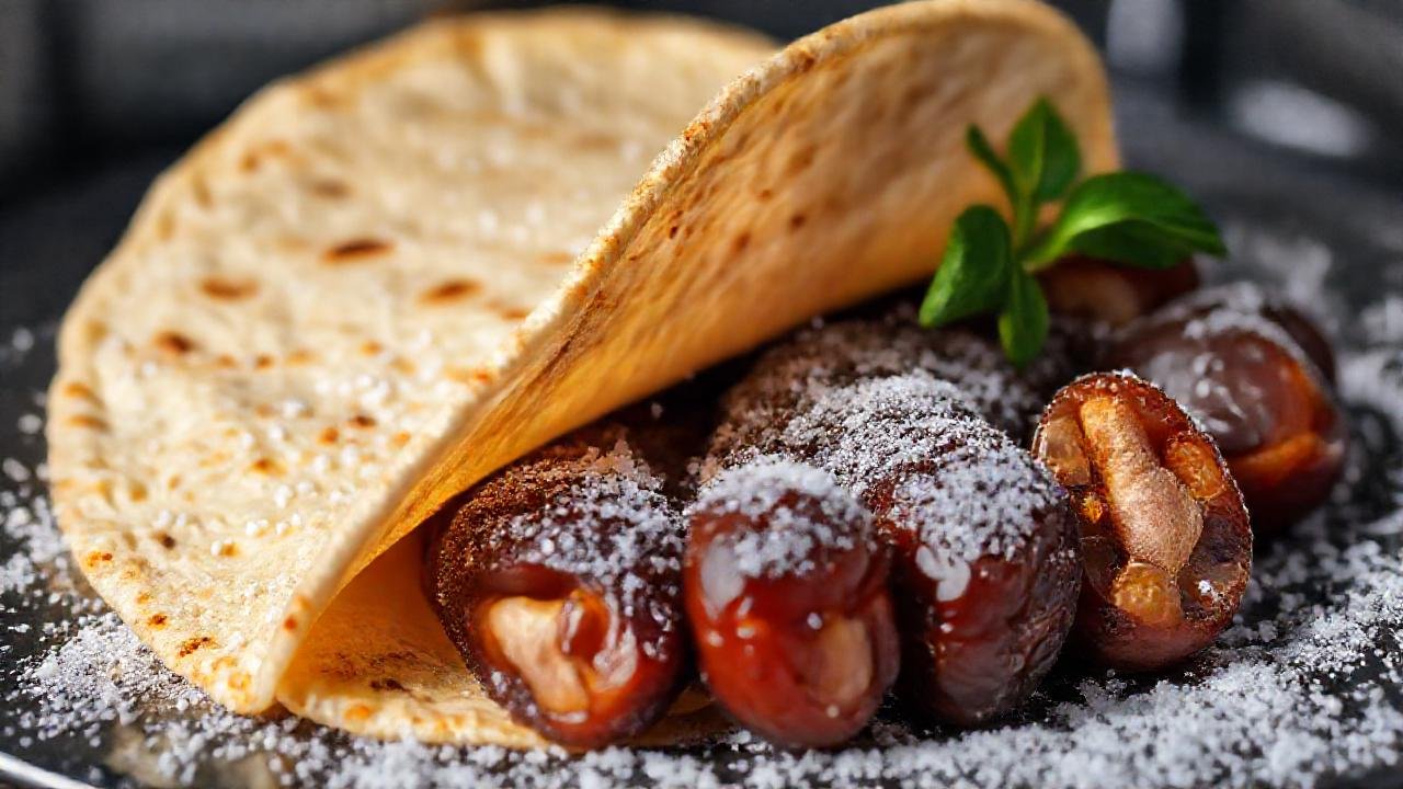 Una tortilla congelada luce apetitosa en la heladera