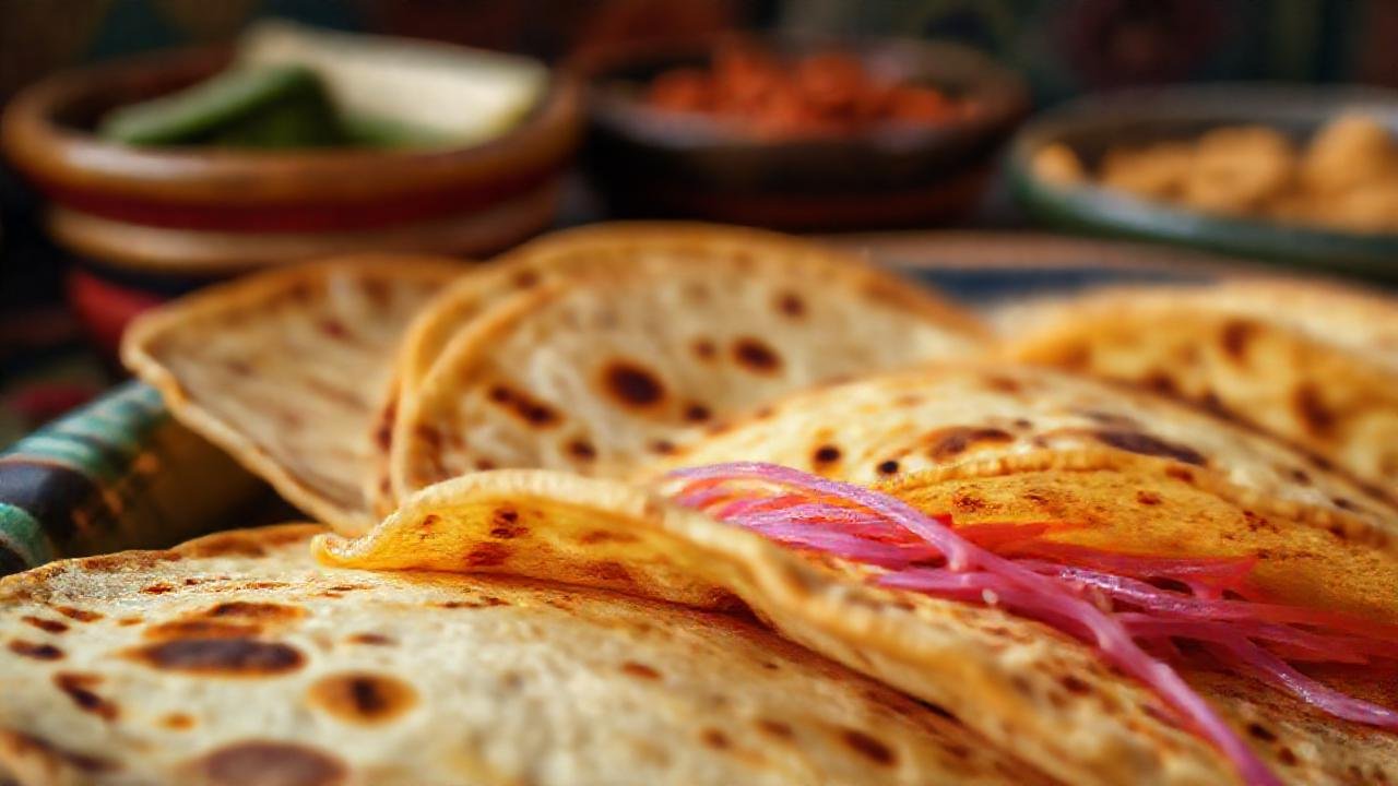 Tortillas mexicanas: coloridas y apetitosas