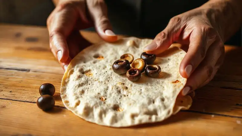 Una tortilla apetitosa