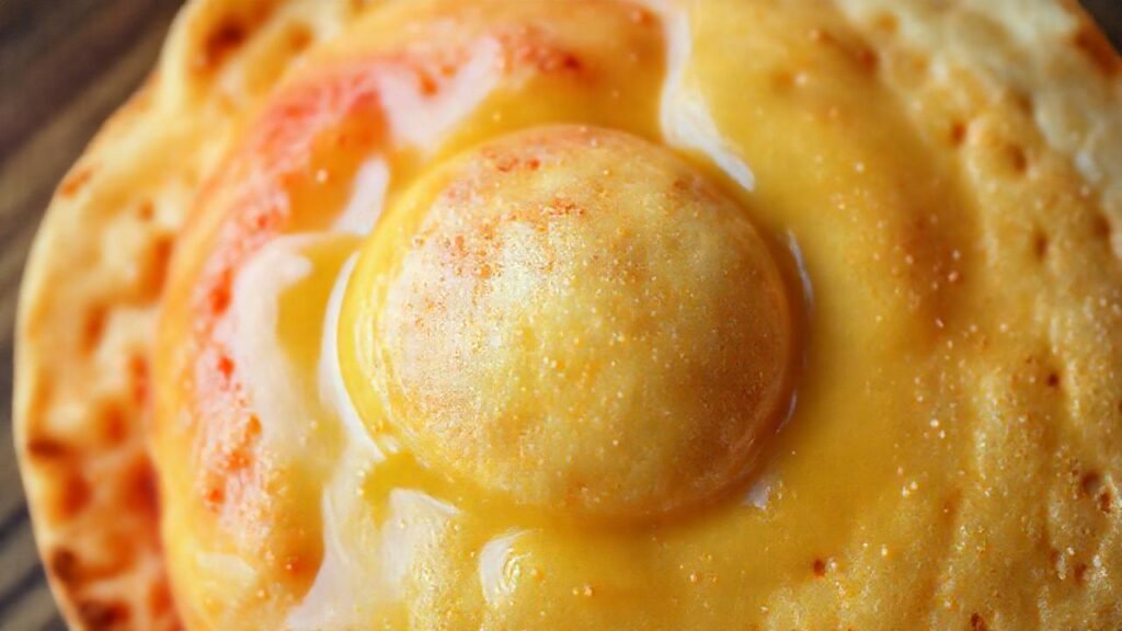 Un pastel dulce y apetitoso brilla