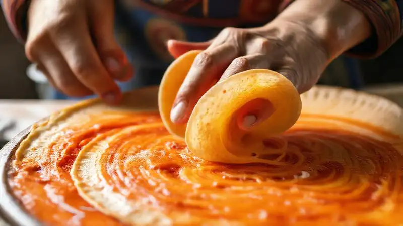 Gyeran mari vibrante, tradición coreana apetitosa