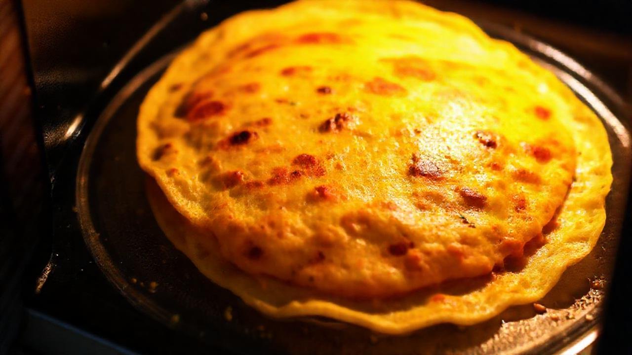 Tortilla perfecta, dorada y deliciosa en microondas
