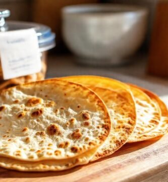 Tortillas calientes en un ambiente hogareño