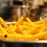 Patatas fritas doradas