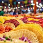 Tortillas coloridas celebran una comida global