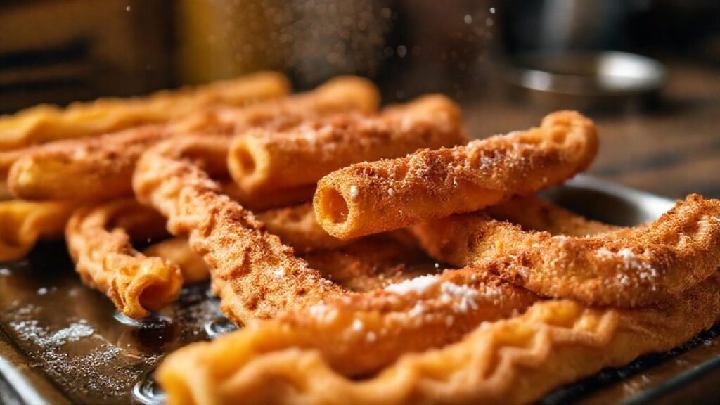 Churros dorados